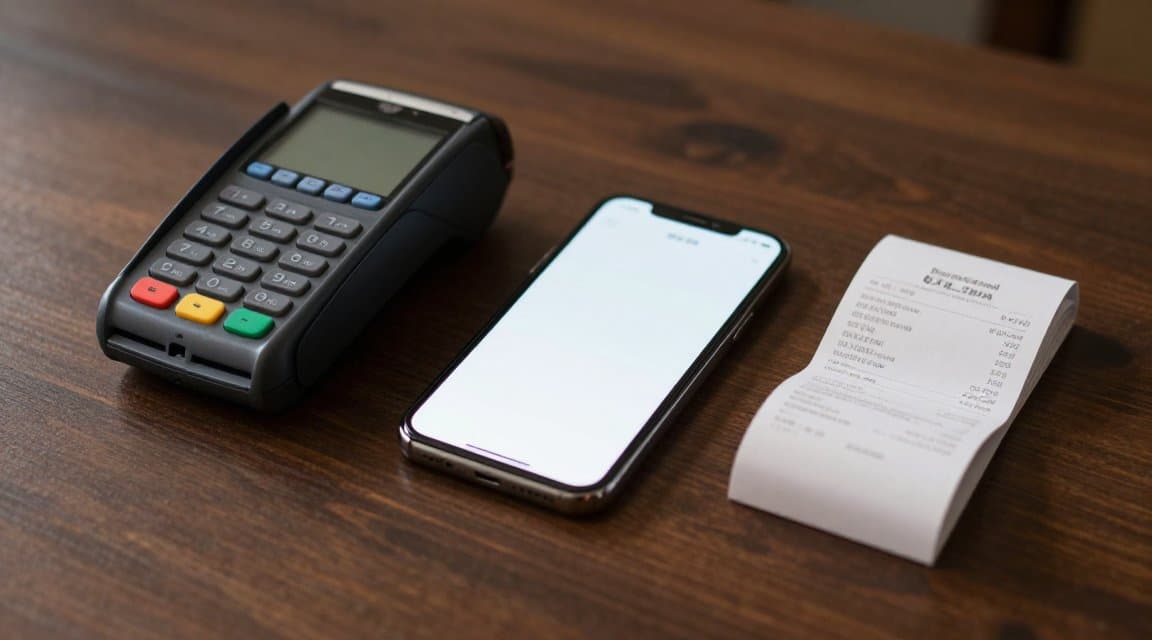 Ein Telefon, das einen außerhalb des App-Stores abgewickelten Bezahlvorgang zeigt und Erstattungen beim alternativen Billing veranschaulicht, die nun beim Entwickler liegen