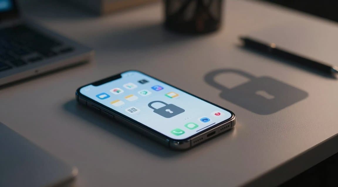 A smartphone glowing on a desk at night, illustrating the moment access to a refunded purchase is not yet revoked